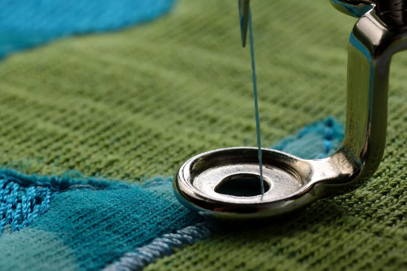 Embroidery Process done at Custom Branded Workwear and Merchandise