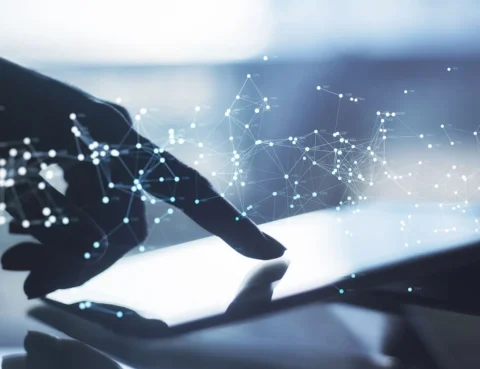 2025-Business-Landscape-Using-a-tablet-with-AI