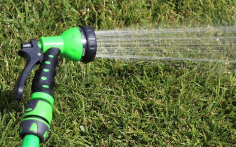 Eco-Friendly-Lawn-Care-Solutions-An-equipment-used-for-watering-a-lawn